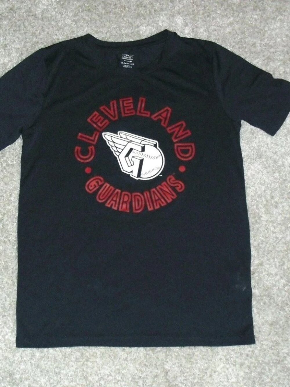 Cleveland Guardians Kids Youth Dri Fit Style T-Shirt Sz. XL 14-16 New Mlb
